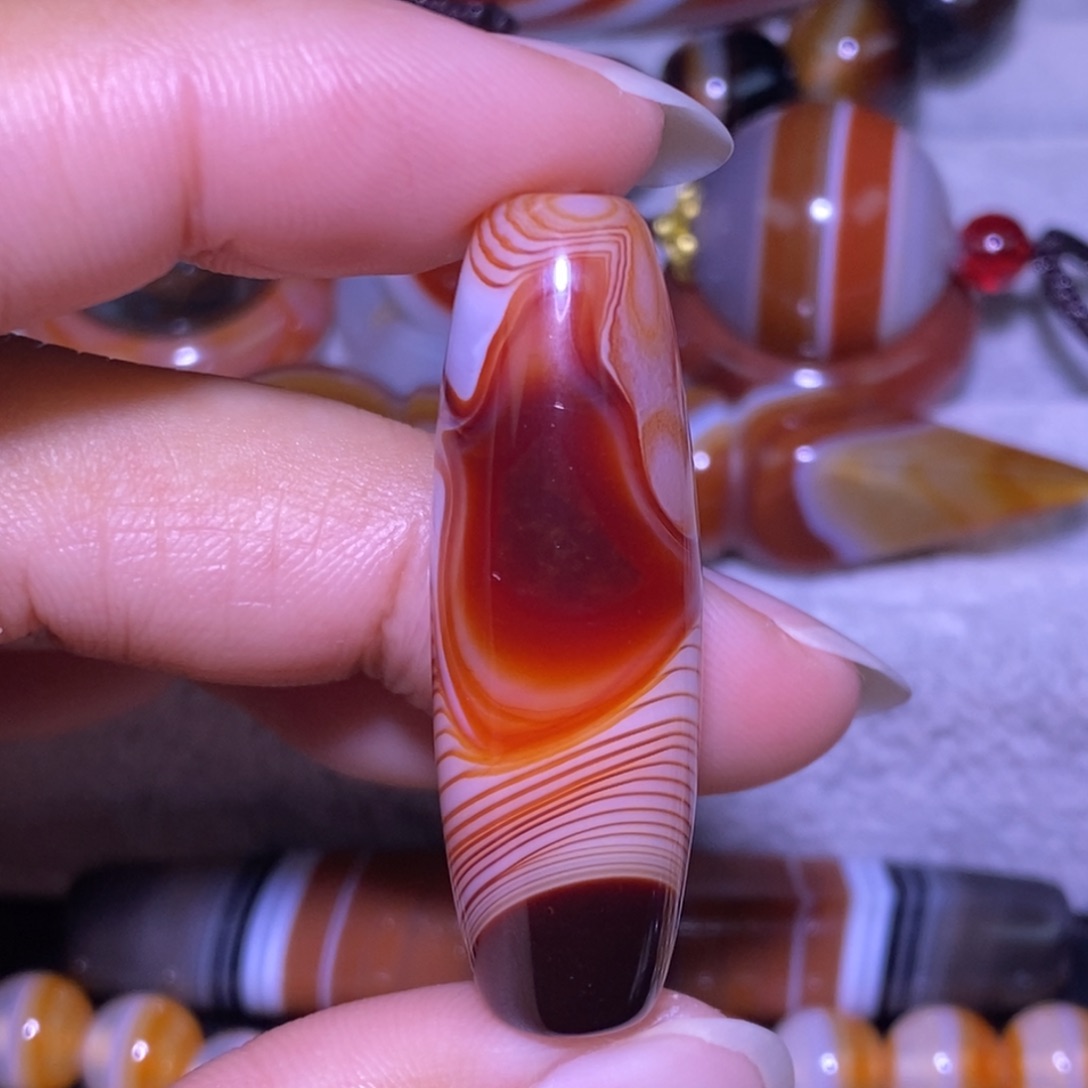 玛瑙/玉髓未镶嵌颈饰
