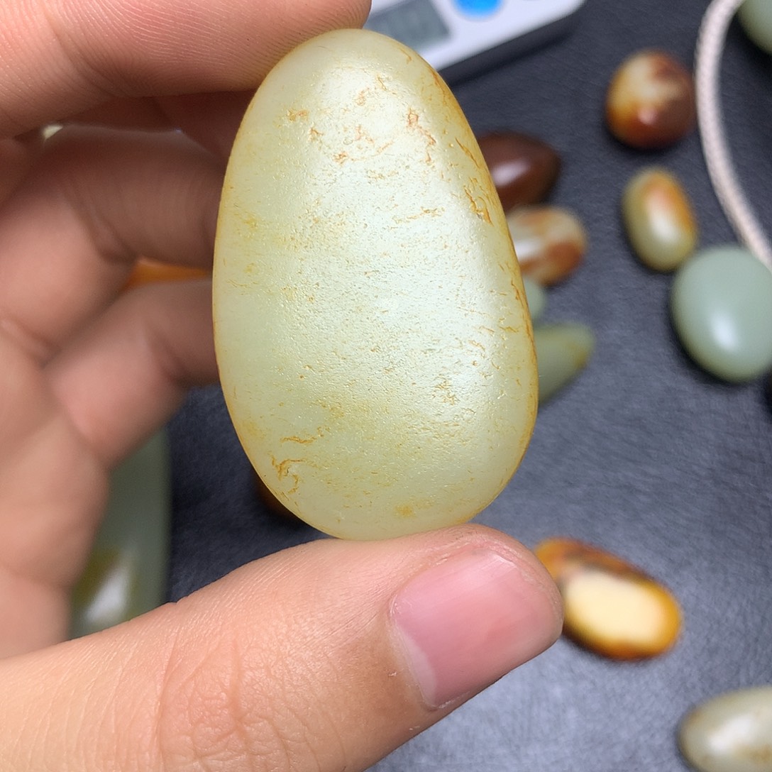 和田玉未镶嵌摆件