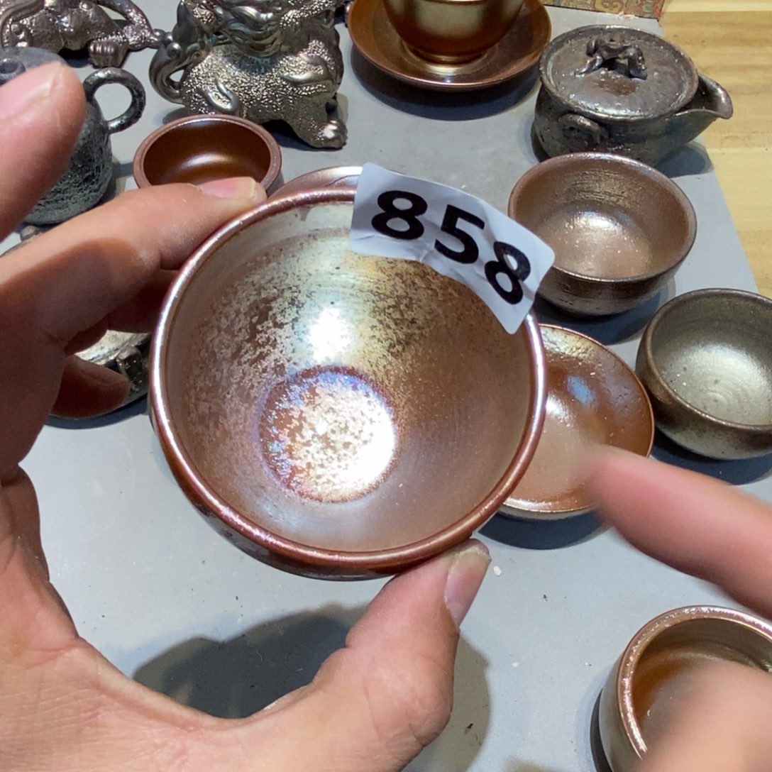 柴烧茶具陶瓷杯子