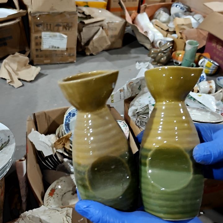 瓷片陶瓷盘子碗啥都有