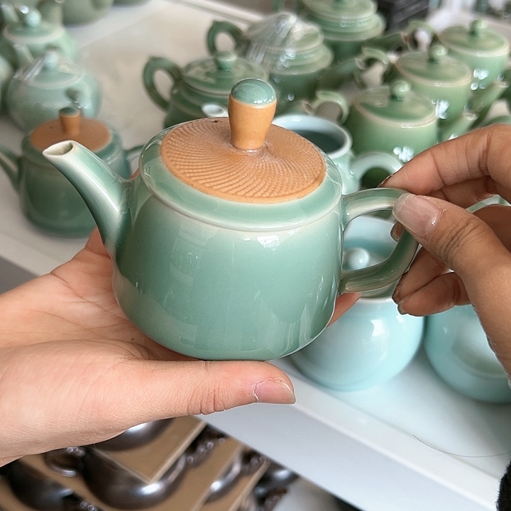 小米茶器龙泉青瓷