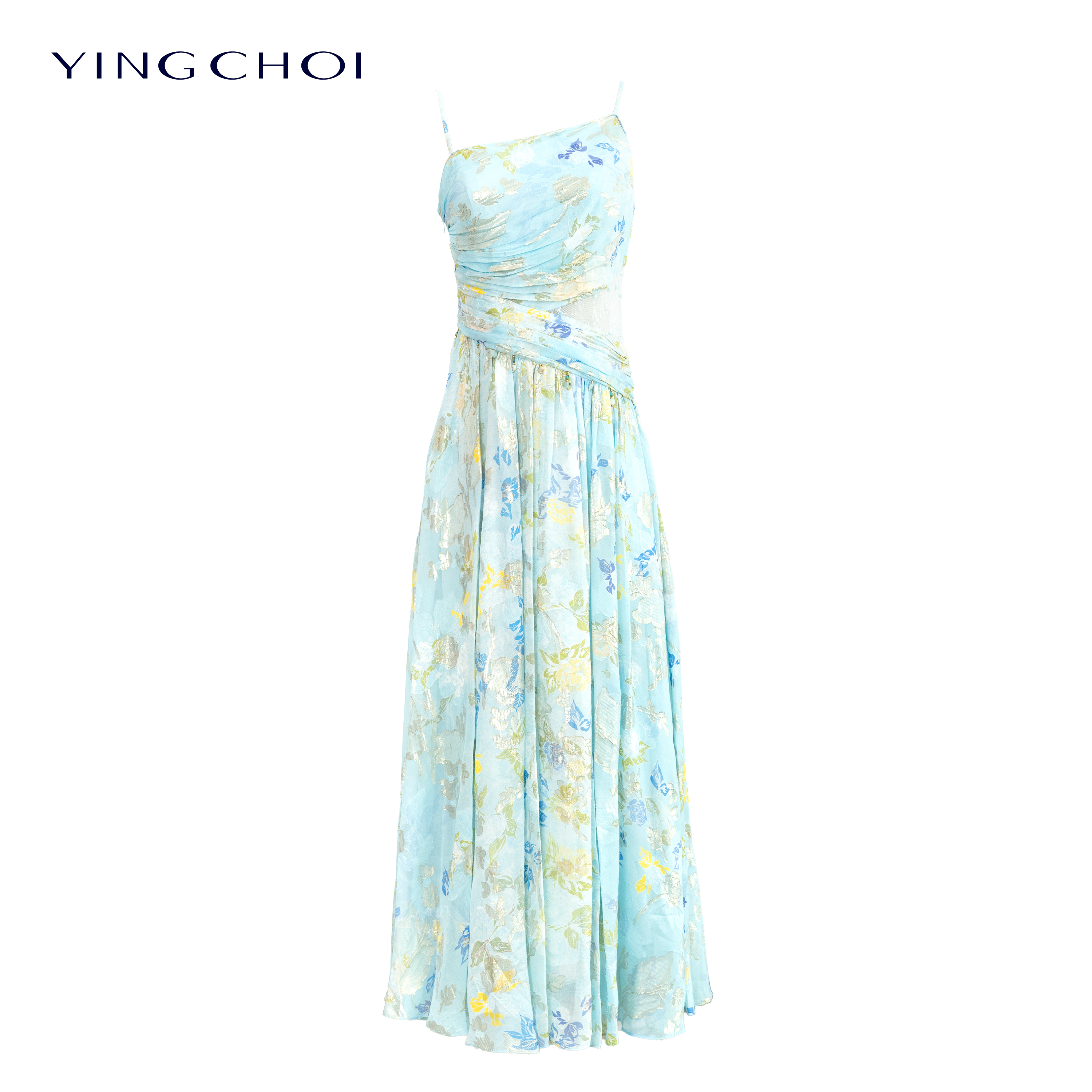 【冰山美人】YINGCHOI 2025 新款 蕾丝镂空连衣裙 32714