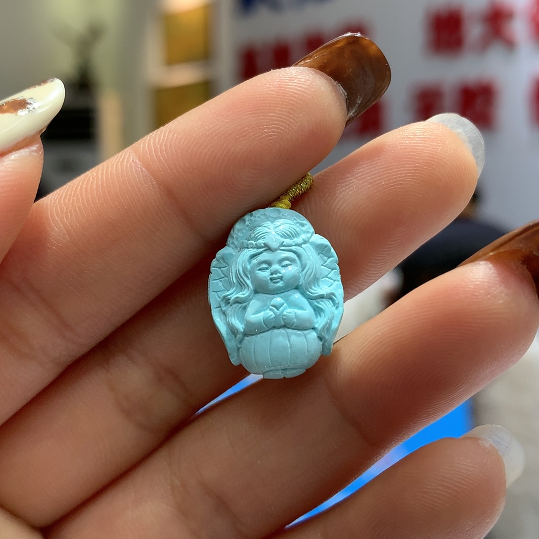 绿松石配饰未镶嵌