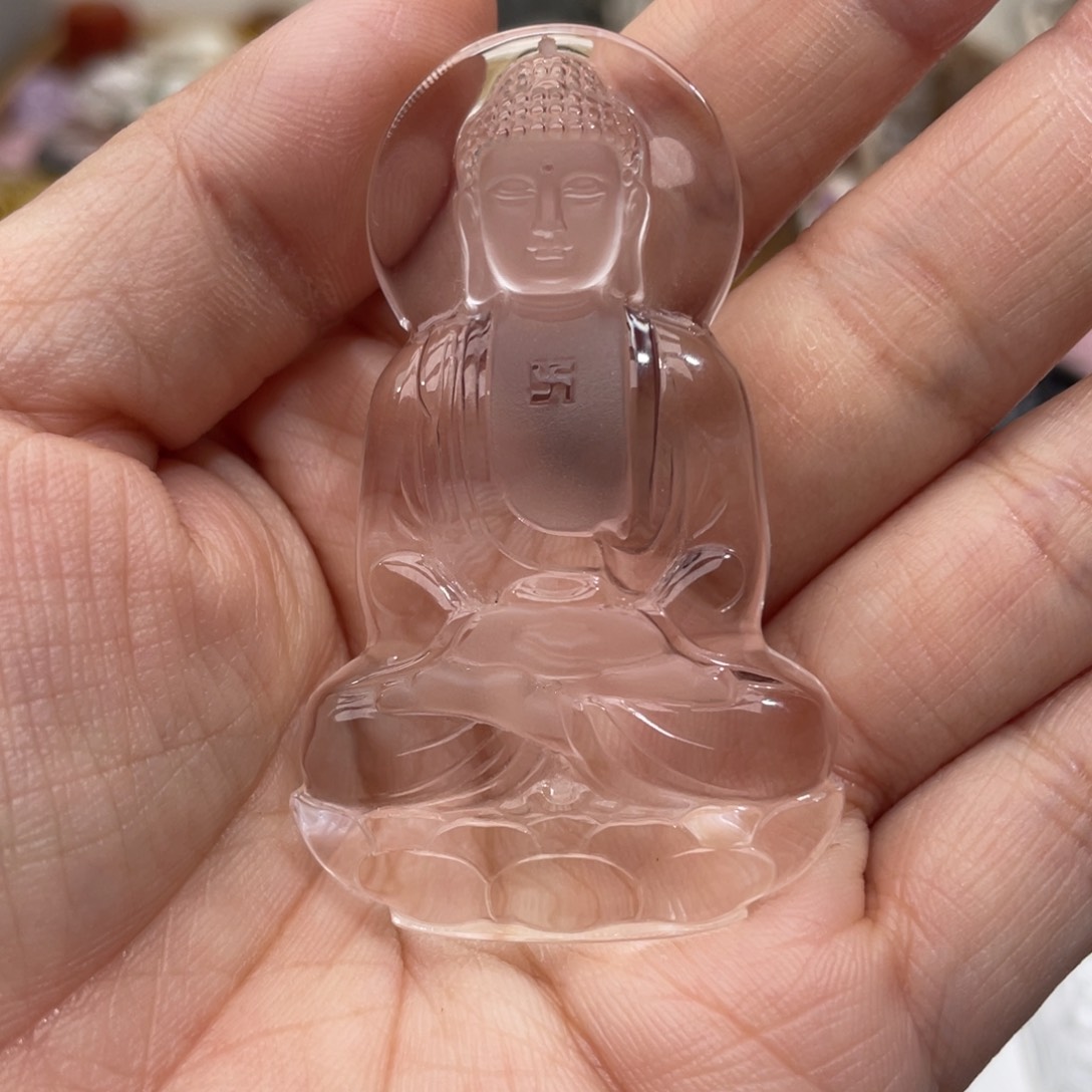 水晶颈饰未镶嵌宁*定制