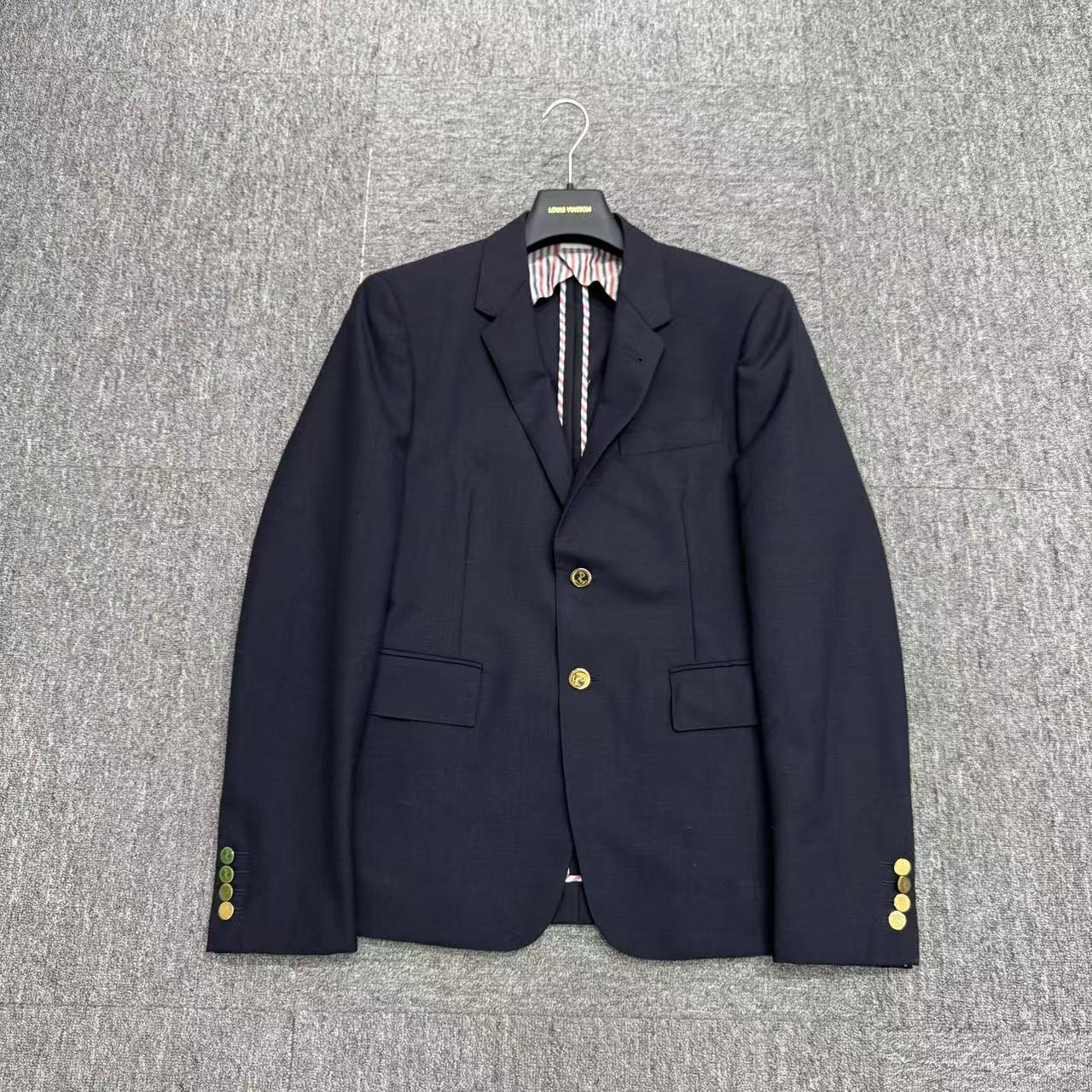 99新 THOMBROWNE 羊毛西装外套/4码/18853