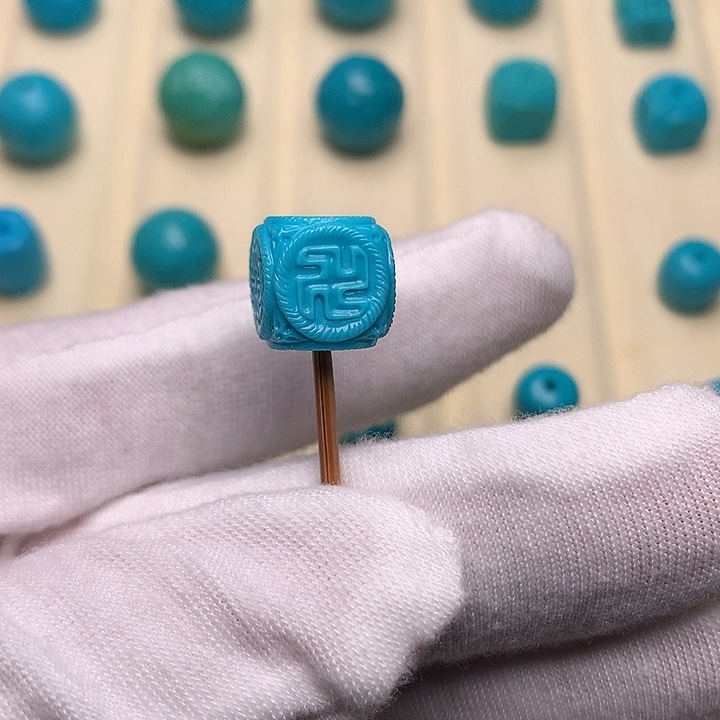 绿松石未镶嵌绿松石六字