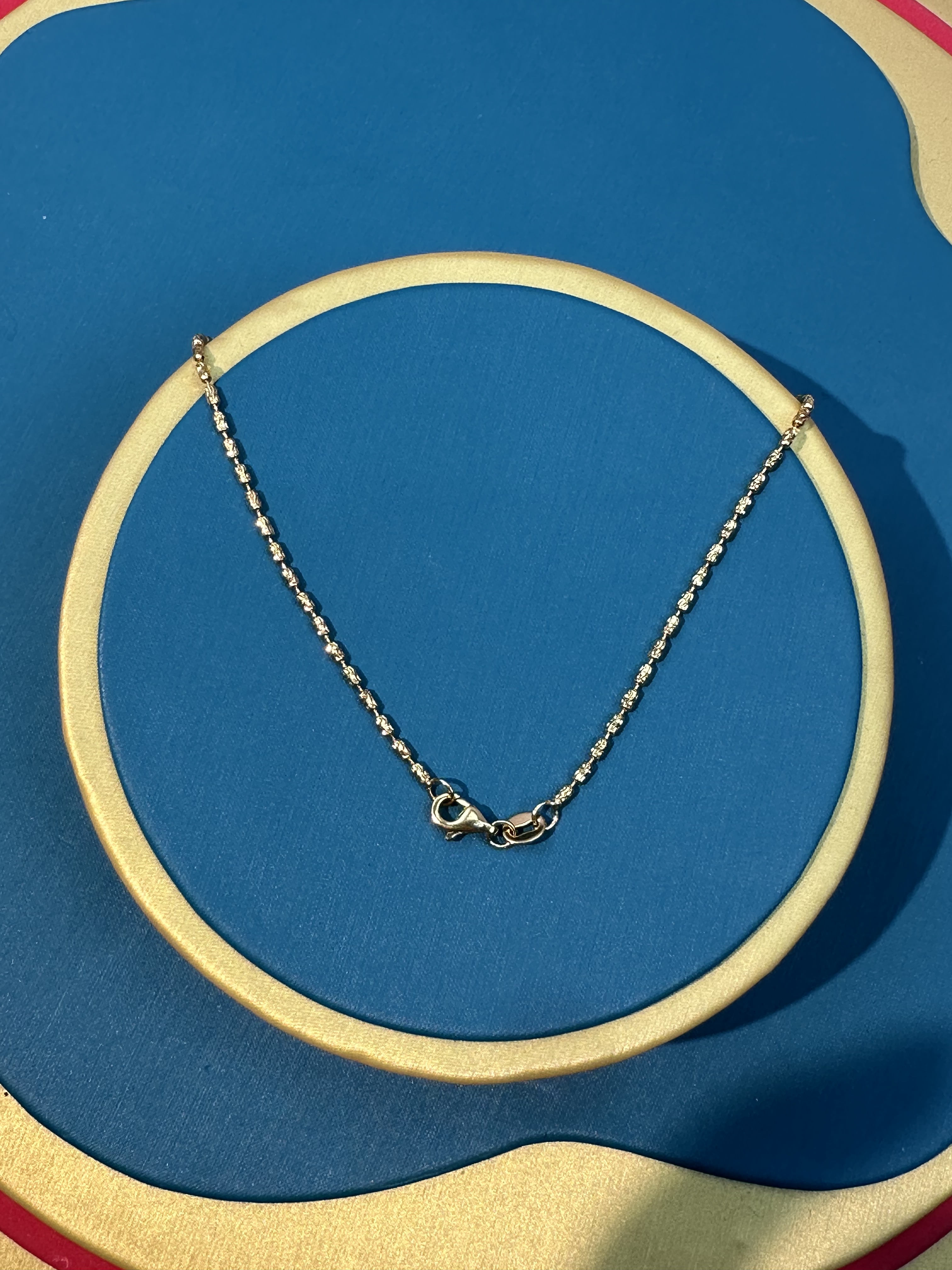 【一物一证】   固定款筒珠链