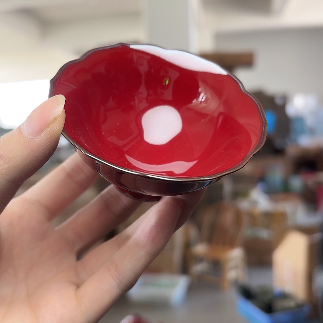 龙泉云间青瓷小米茶器