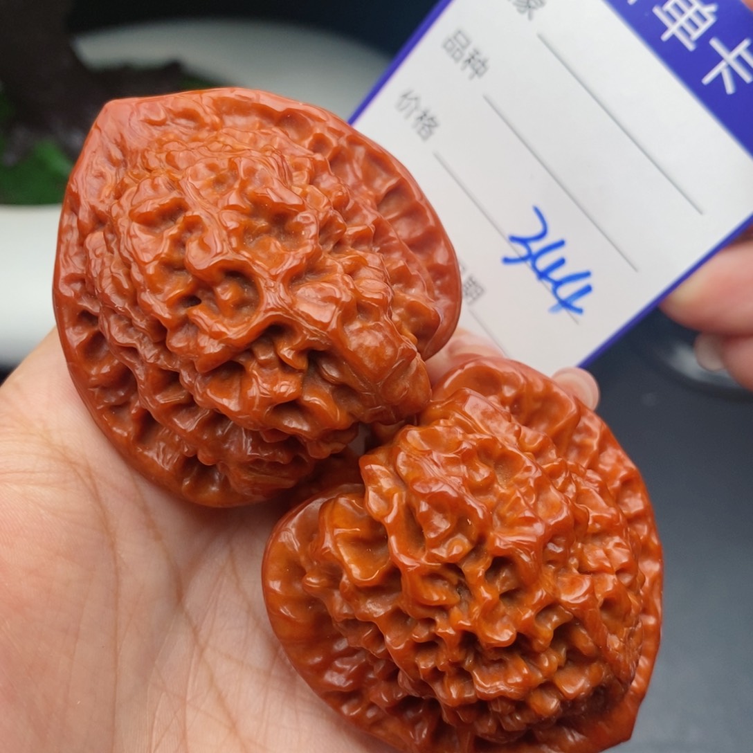 文玩核桃把件47官帽344