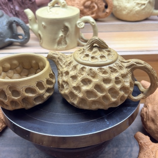 茶壶紫砂全手工制作