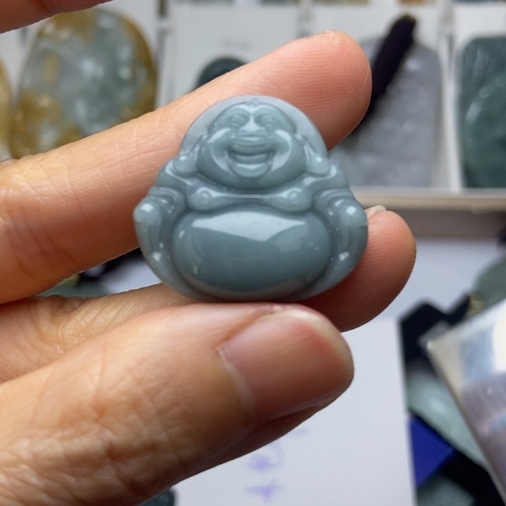 翡翠未镶嵌挂件翡翠