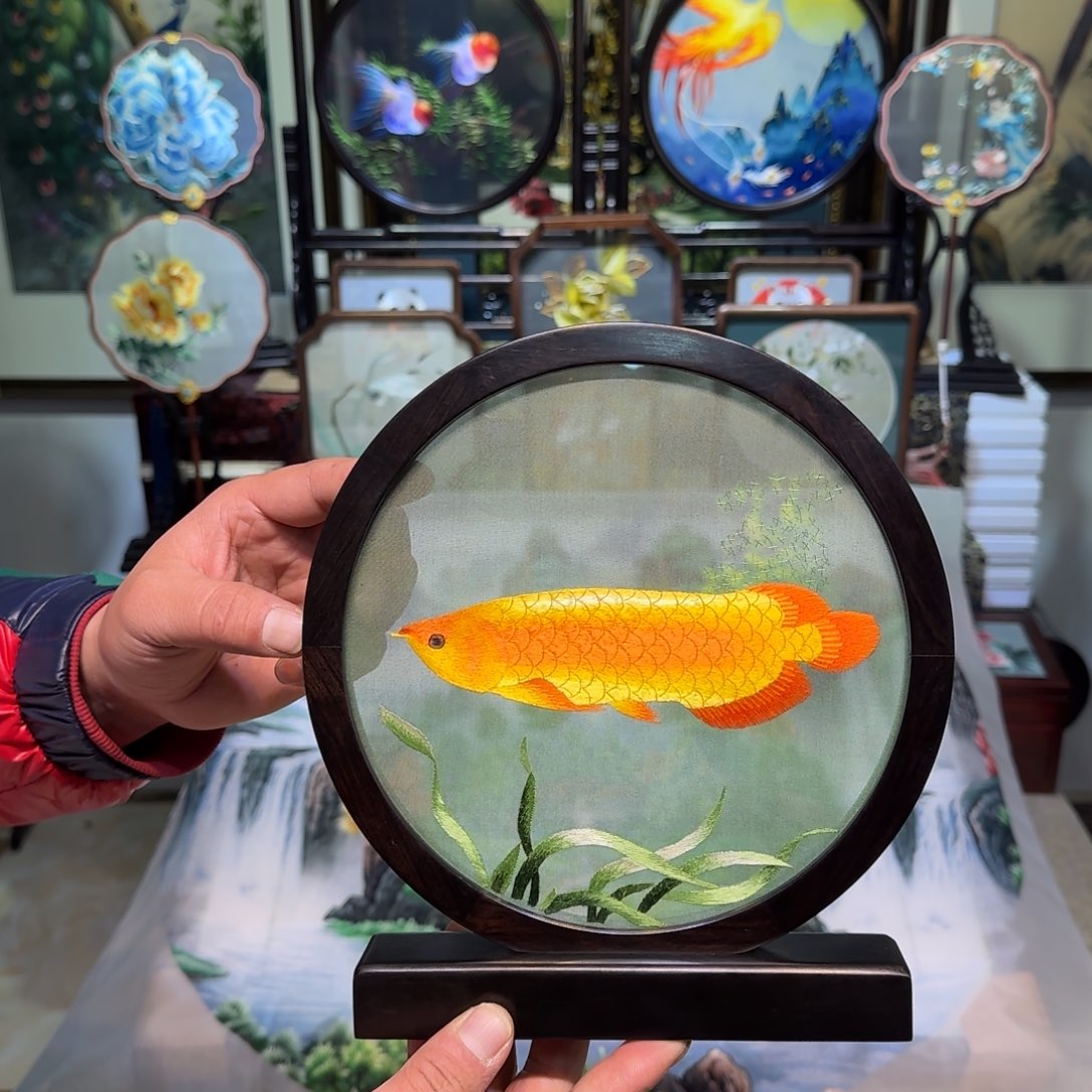 刺绣刺绣工艺精湛