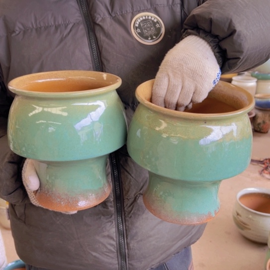 紫砂花盆高20口17————-