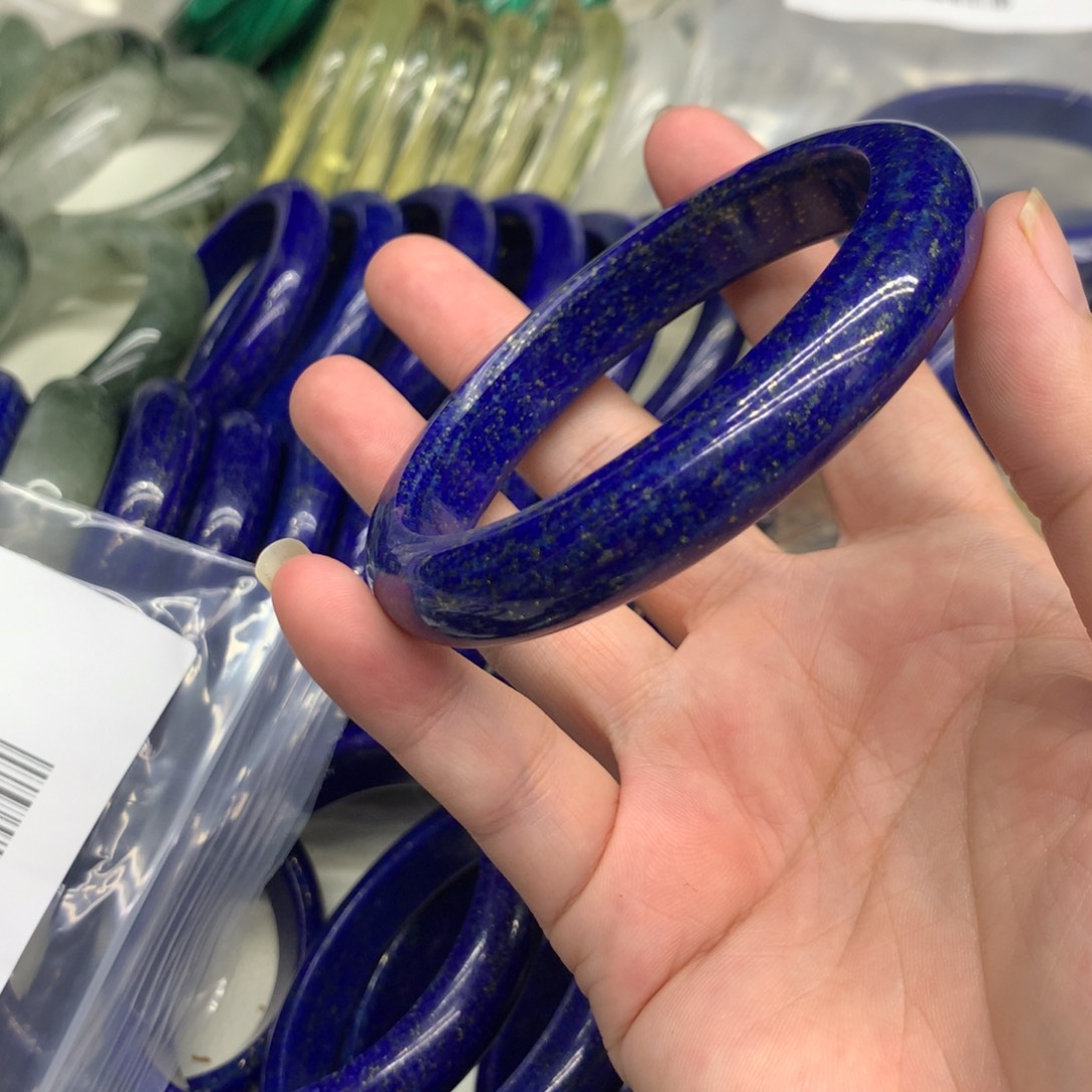 本***君青金石未镶嵌手镯