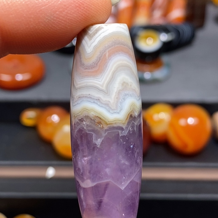 玛瑙/玉髓未镶嵌颈饰