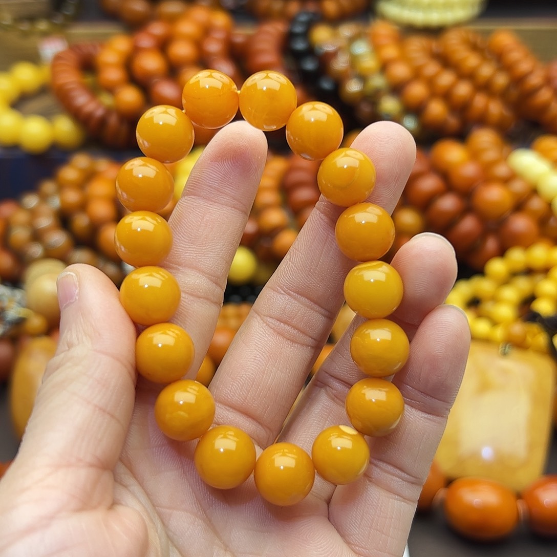 琥珀未镶嵌珠宝奇石