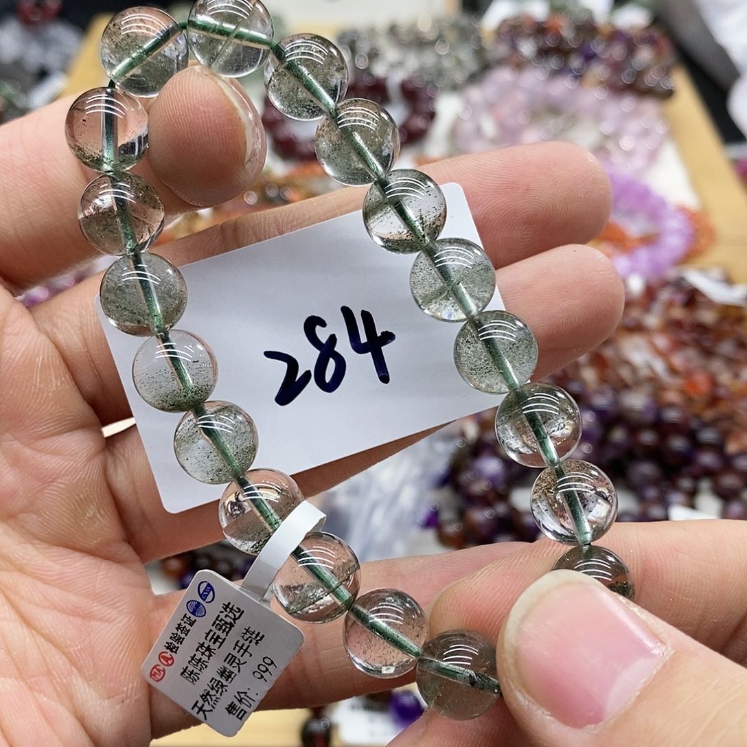 水晶手链未镶嵌天然