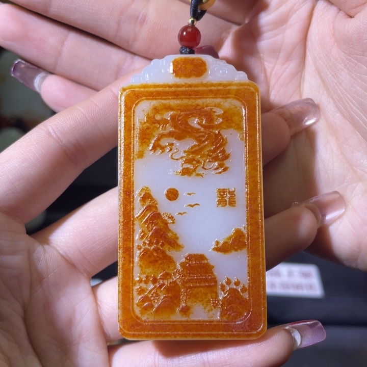 和田玉挂件未镶嵌ღ****