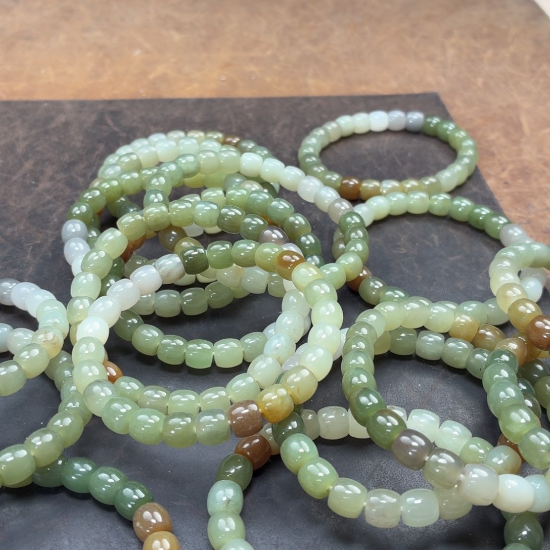 手链未镶嵌和田玉多样性发货拍一发一