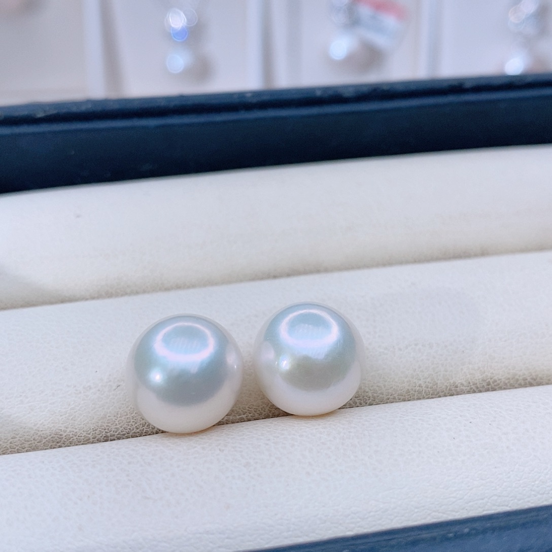 项链银S925镶嵌淡水珍珠