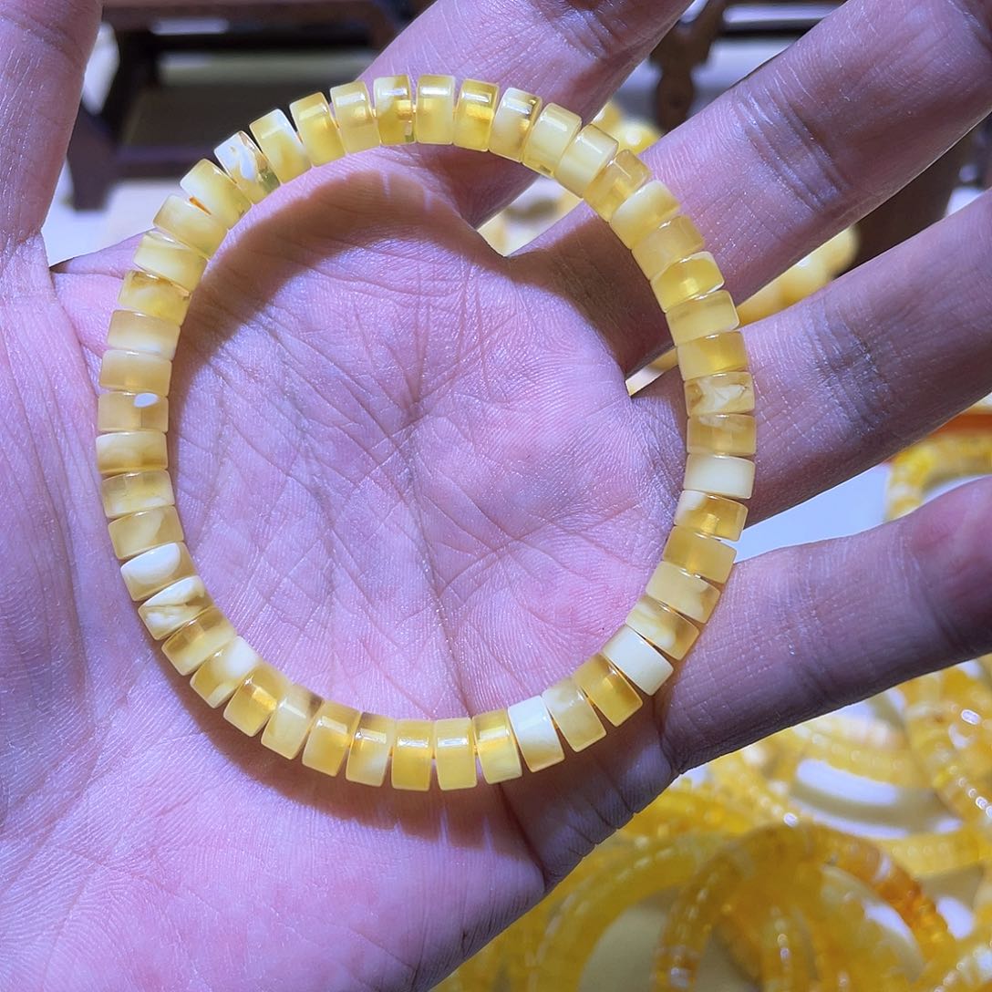 蜜蜡手串未镶嵌7mmmmmmmmmm