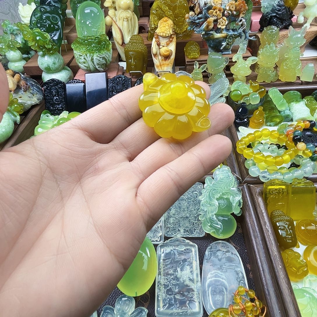 岫玉未镶嵌吊坠(不含链)