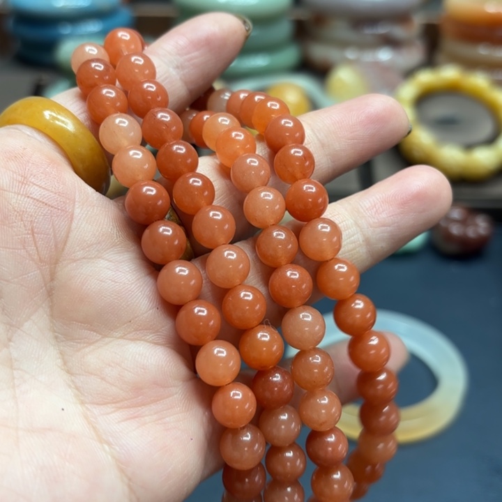 石英岩玉合金颈饰拍一发二，卡8