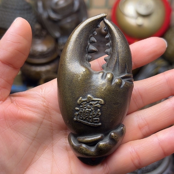 铜器摆件老王直播间