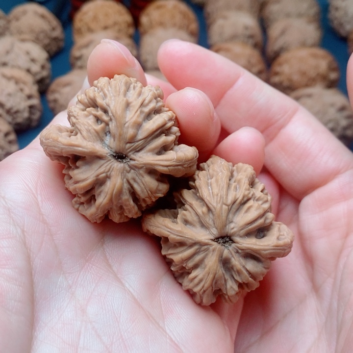 文玩核桃把件三**泰38麦虎