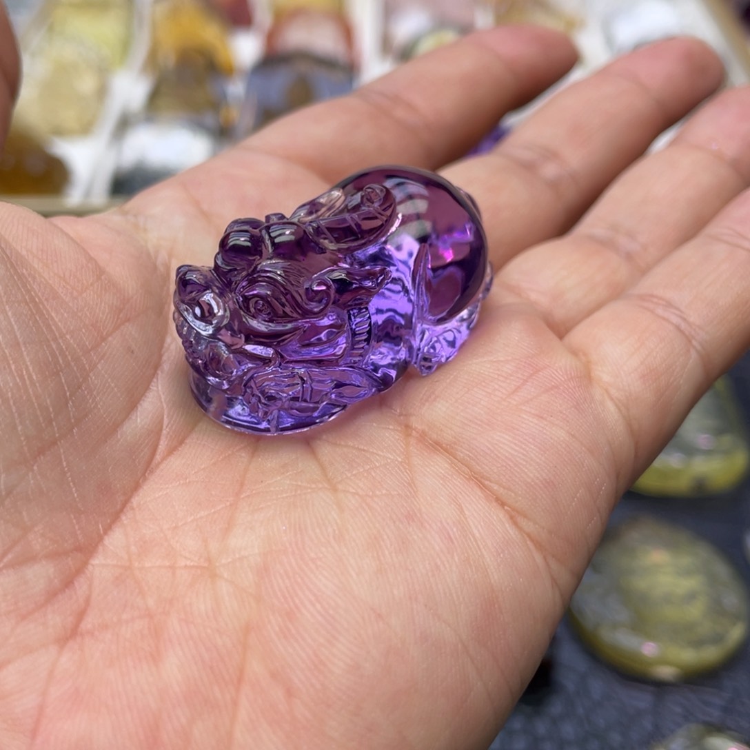 水晶颈饰未镶嵌定制