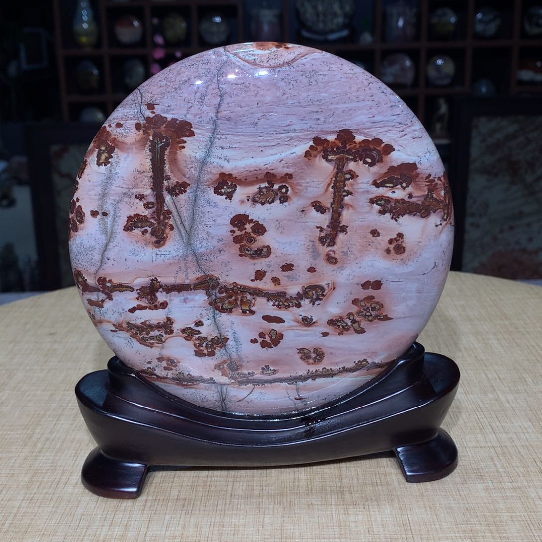 紫砂，广西国画石摆件，收藏观赏