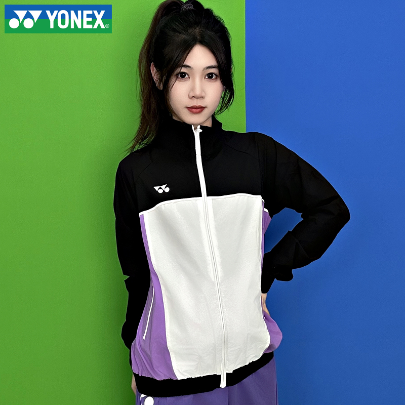 新款YONEX尤尼克斯YY羽毛球服外套运动衣服羽毛球外套150034BCR