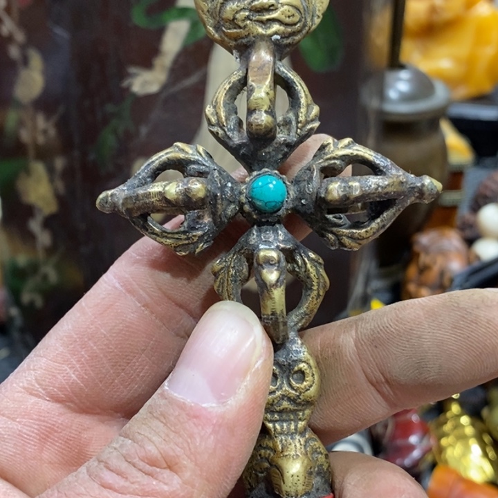 滴血莲花菩提吊坠