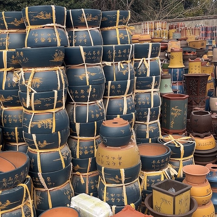 紫砂紫砂花盆是最具