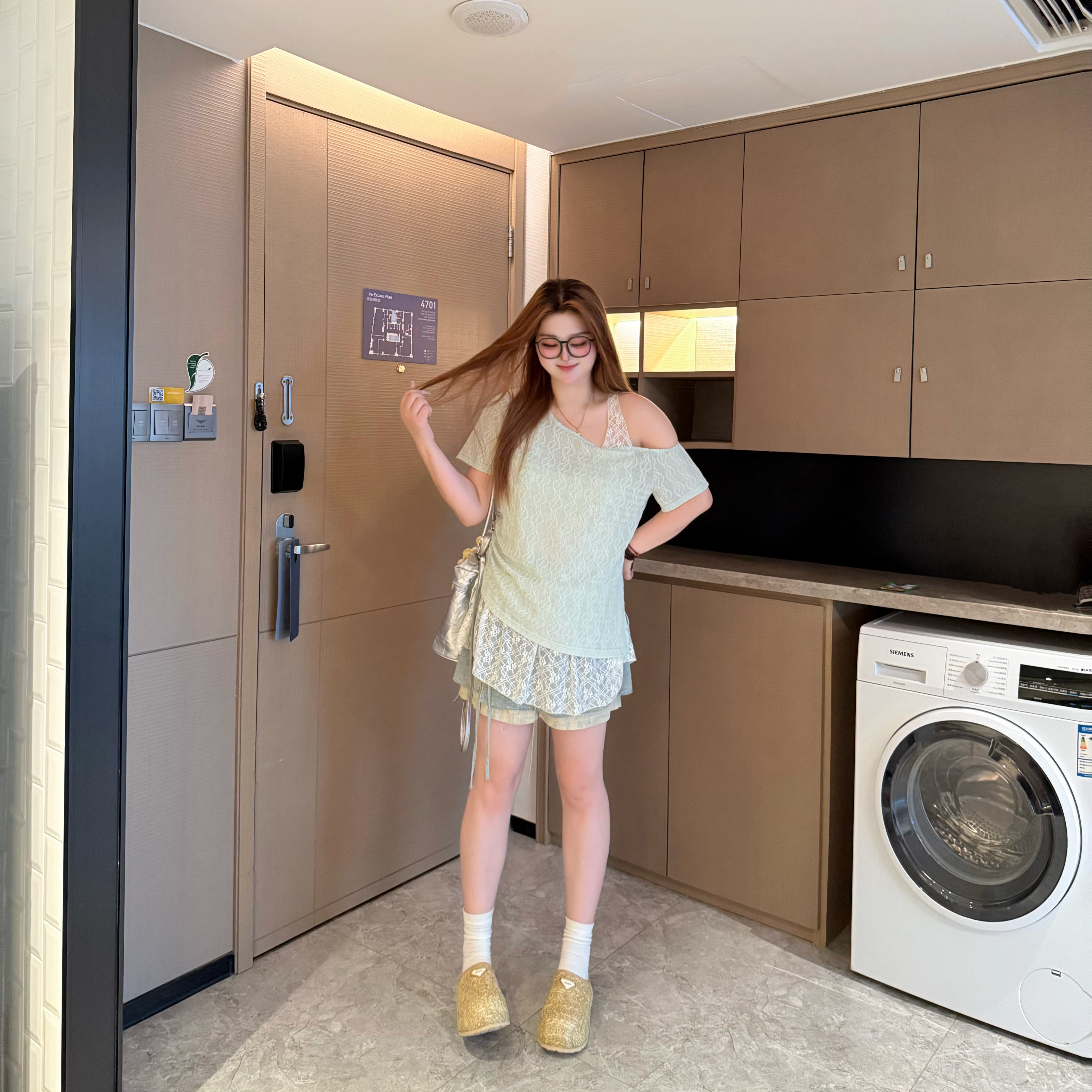 维维&南岛风特大码女装2025宽松胖mm显瘦真两件短袖上衣T恤ZWW706