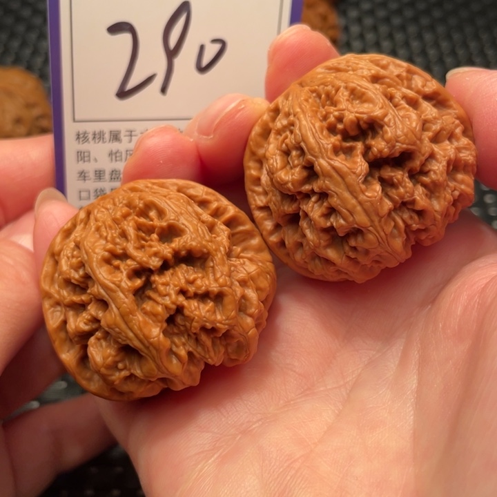 文玩核桃把件41大粗筋290