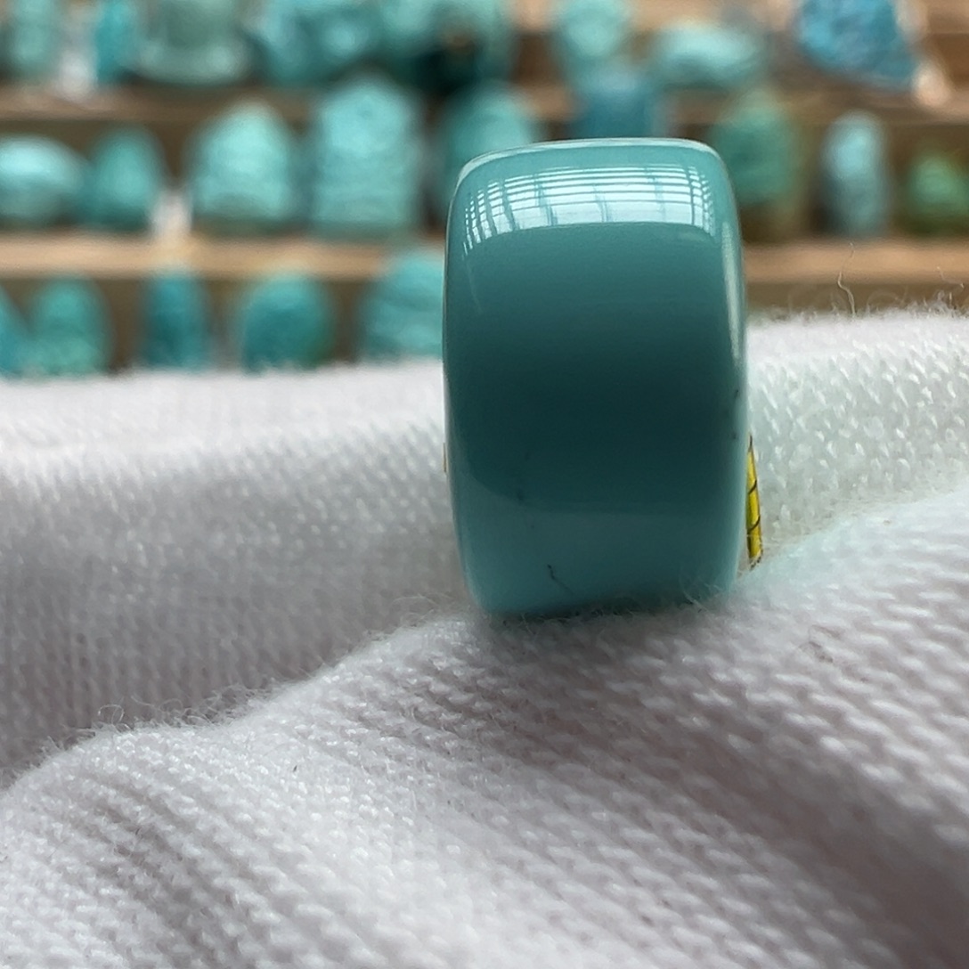 绿松石未镶嵌配饰10×5.7