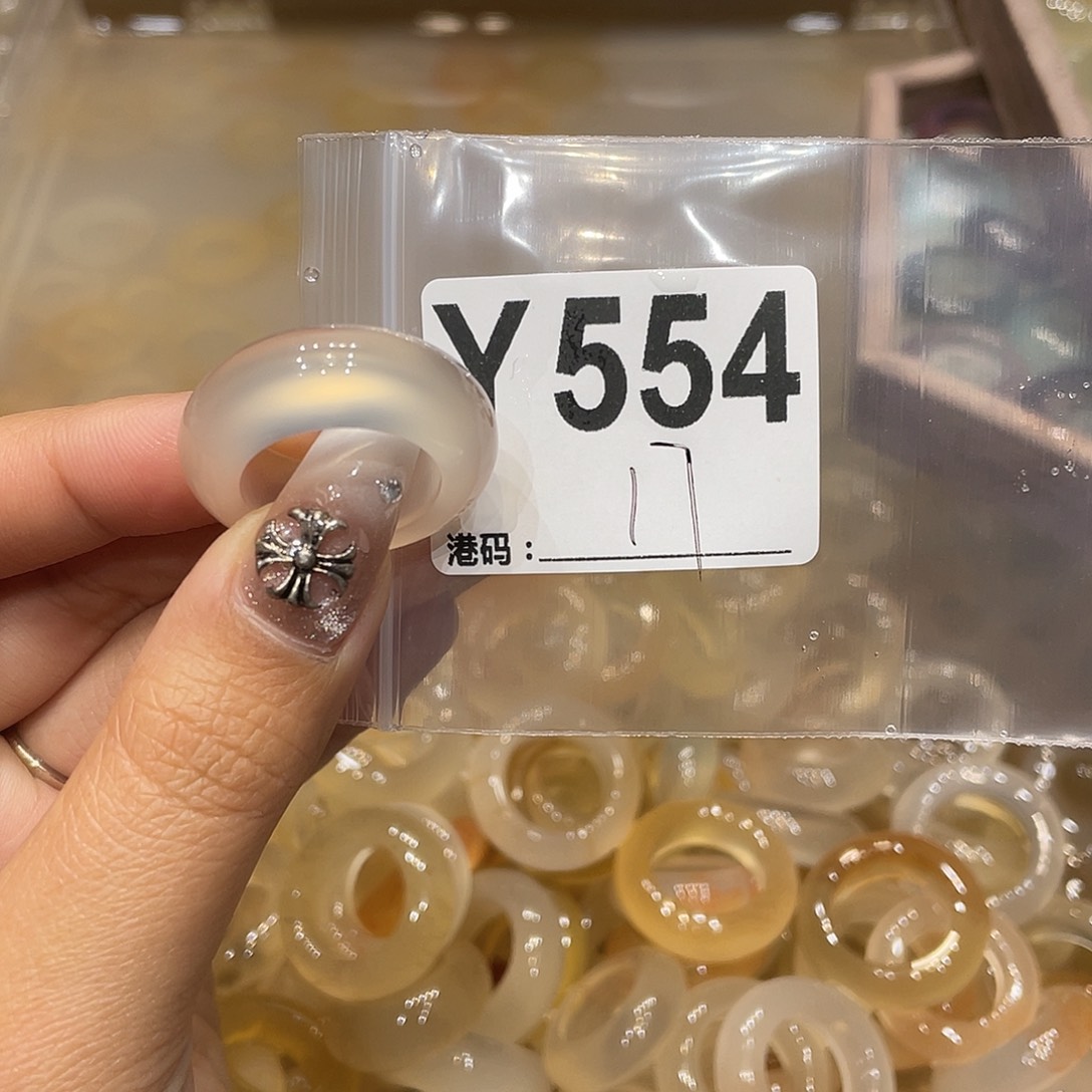 玛瑙/玉髓未镶嵌戒指554