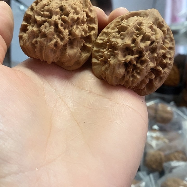 文玩核桃把件43官帽老树