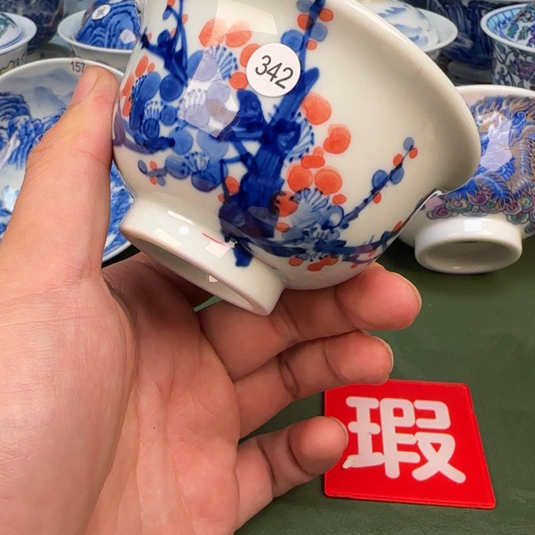 彦祖纯手工手绘茶具342