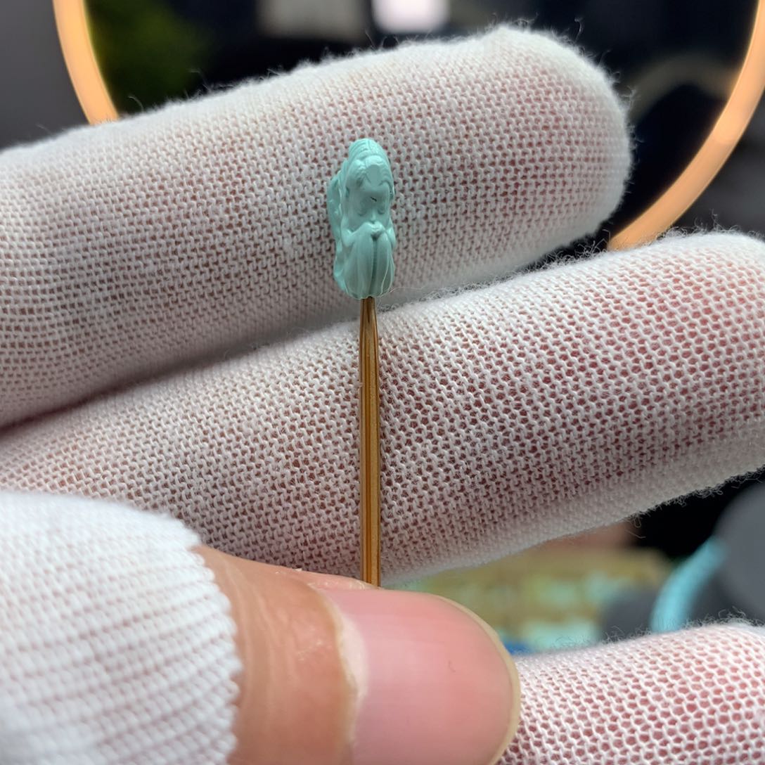 绿松石挂件未镶嵌