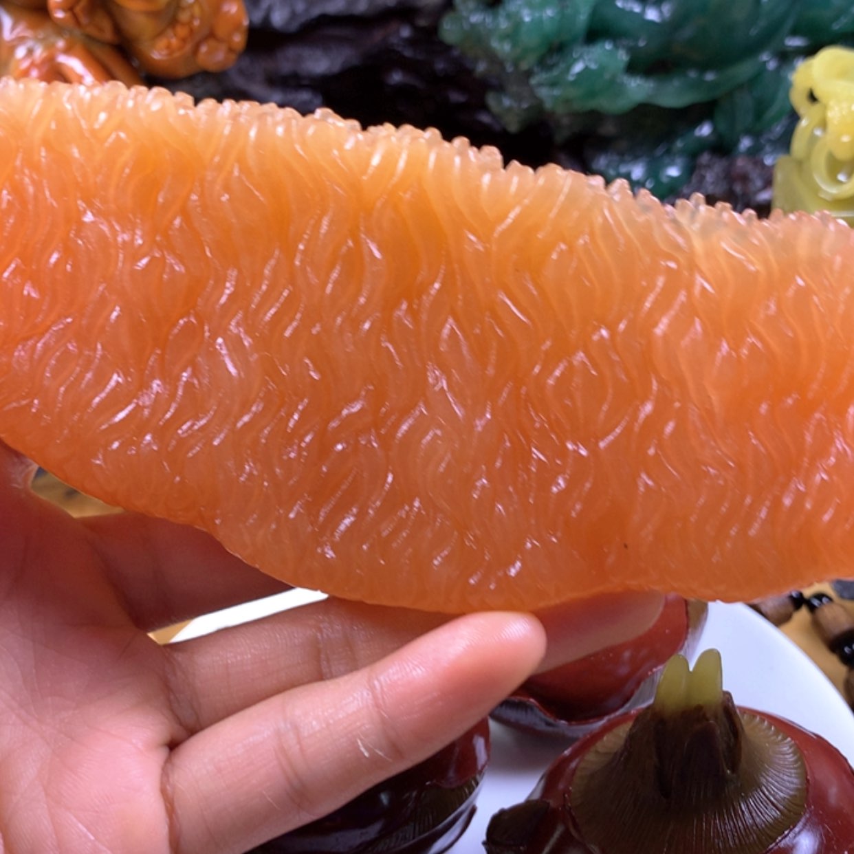 【闪购商品】寿山石快**光寿山石纯手工雕刻