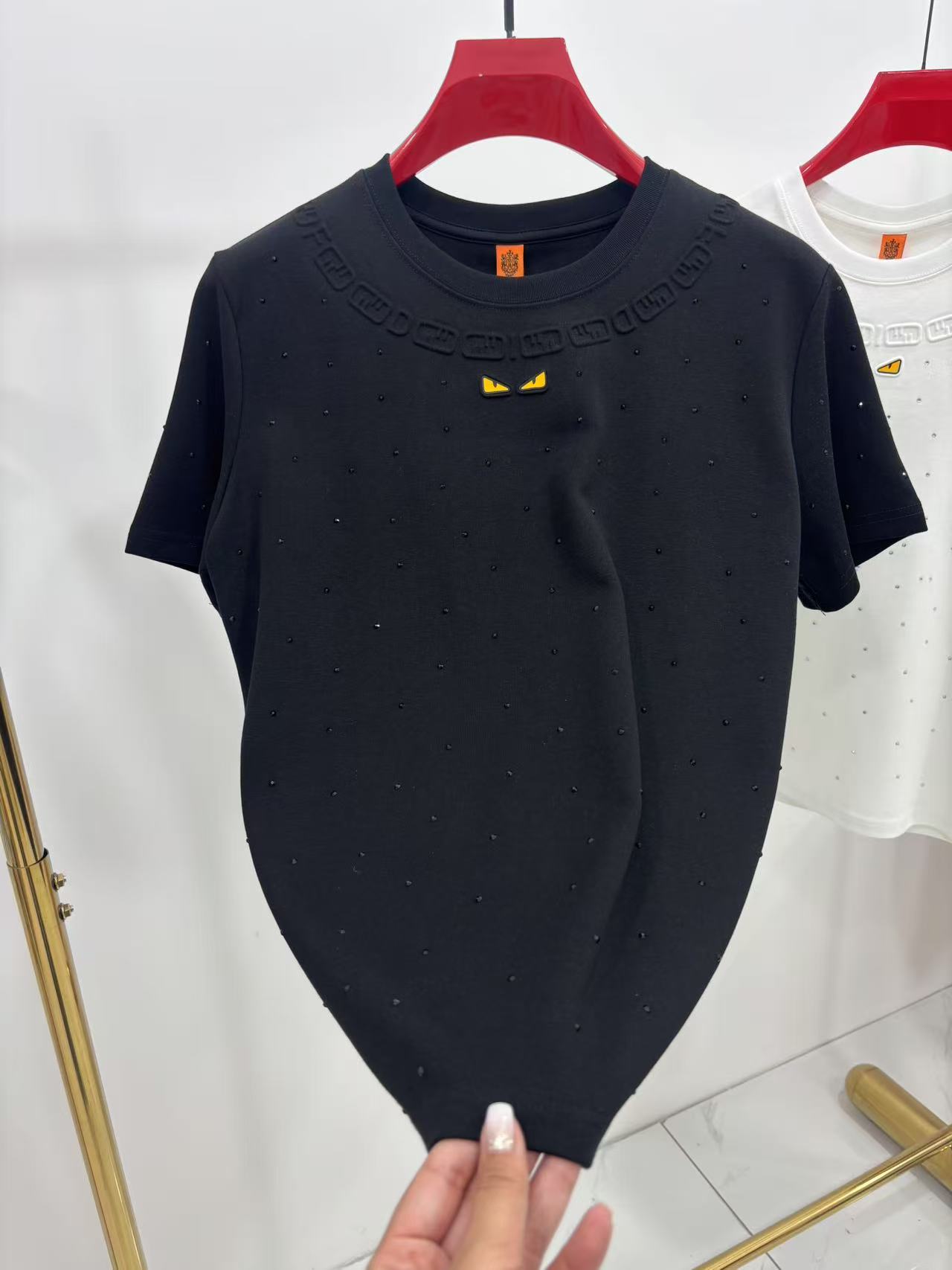 【靖】2025年秋冬新款男士T桖重磅短袖轻奢百搭高级感圆领时尚9126