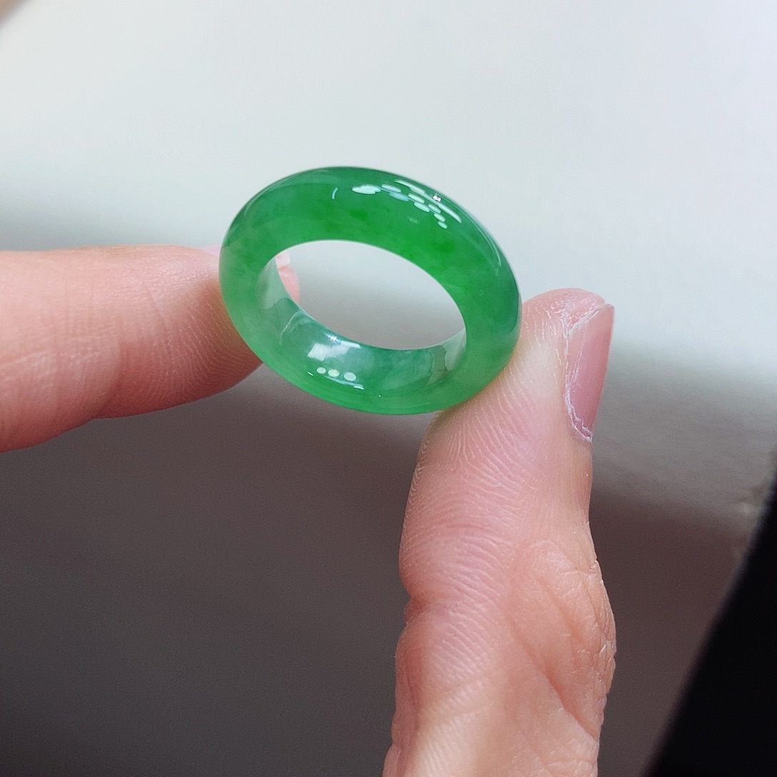 未镶嵌戒指翡翠11号