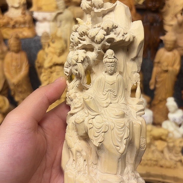 黄杨木黄杨木瑕疵观音