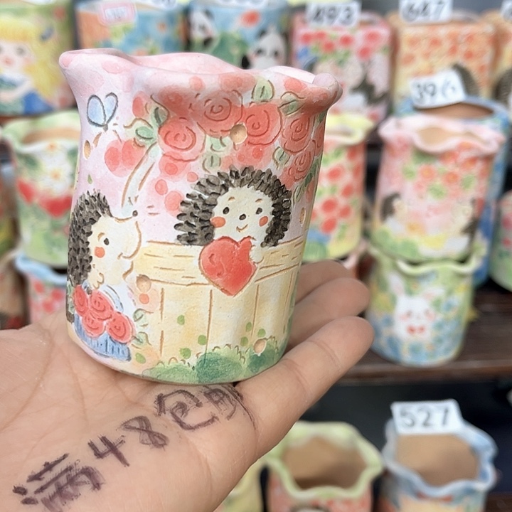 小***吖手工制作多肉花盆