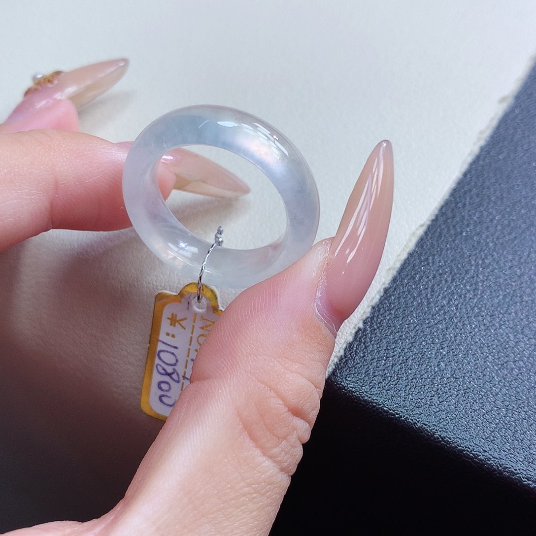 未镶嵌戒指翡翠17号