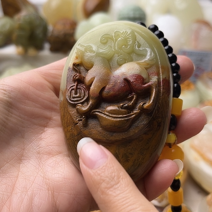 石材古青石不退换狗微瑕