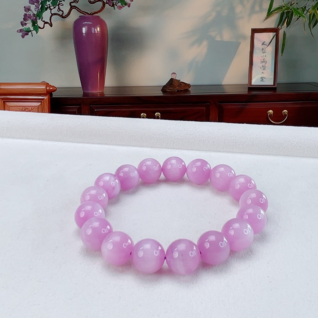 手链辉石未镶嵌紫锂辉11.8