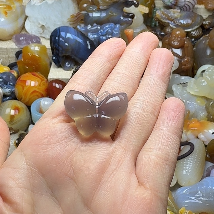 玛瑙/玉髓未镶嵌饰品